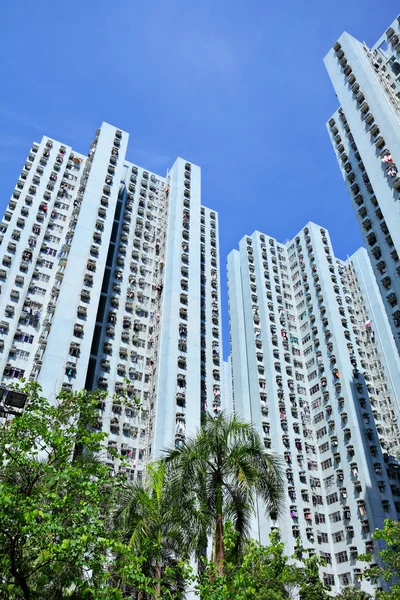 Hong Kong 'daki konut binası. — Stok fotoğraf