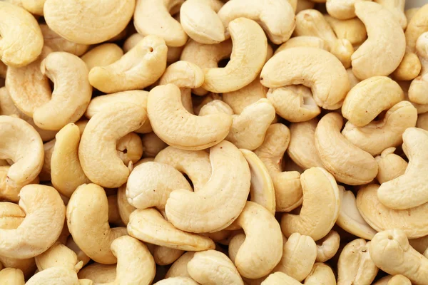 Cashewnüsse in Nahaufnahme — Stockfoto