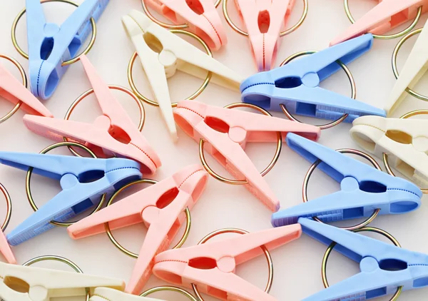 Colorful clothespin — Stock Photo, Image