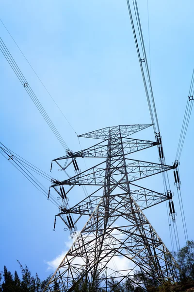 Power transmission tower — Stockfoto