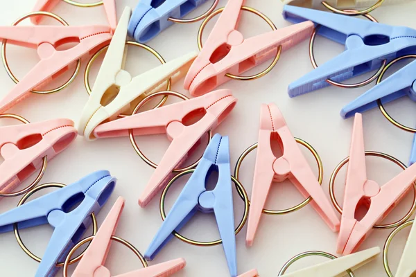 Kleurrijke wasknijper — Stockfoto
