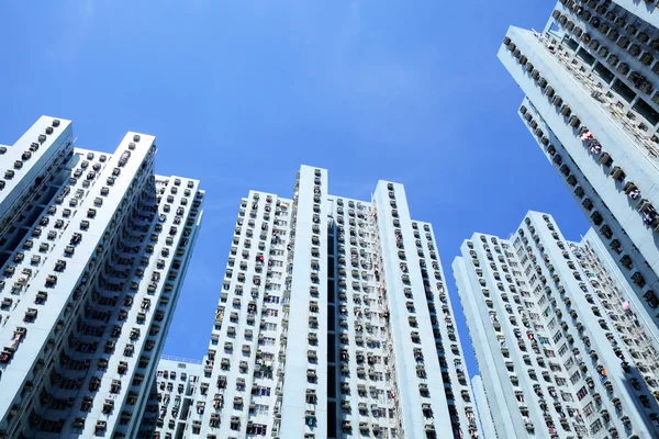 Hong Kong housing Stock Image
