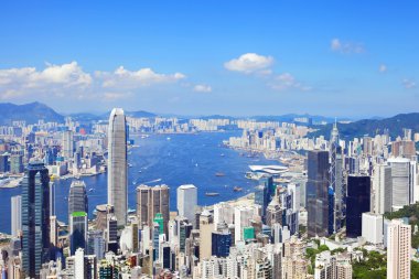 Hong kong manzarası