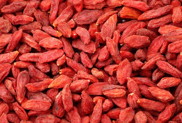 Dried wolfberry fruit close up — Stock Photo, Image