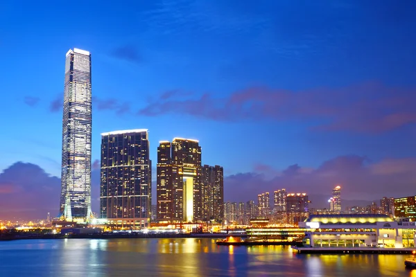 市中心在香港九龙 — 图库照片