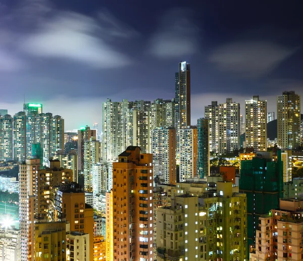 Cityscape à noite — Fotografia de Stock