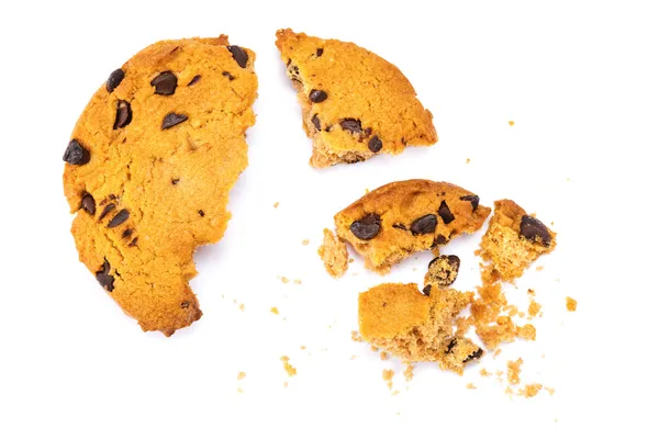 Cookies au chocolat écrasés — Photo
