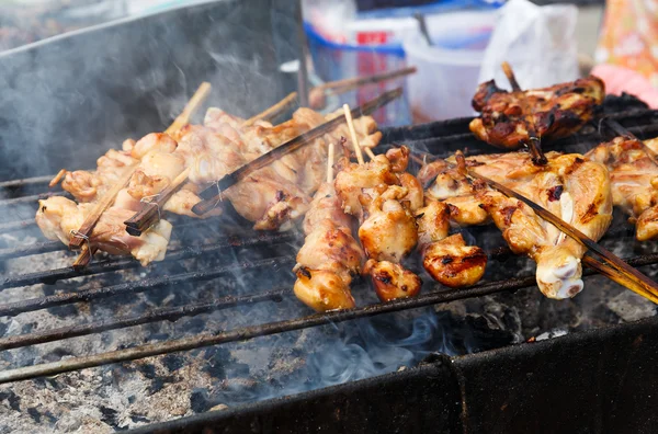 Traditional Thai style grilled pork — Stock Photo, Image