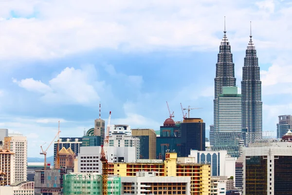 Linha do horizonte de Kuala Lumpur — Fotografia de Stock