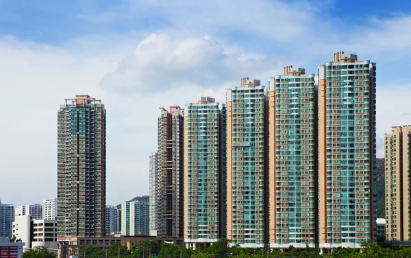 Wohnungsbau in Hongkong — Stockfoto