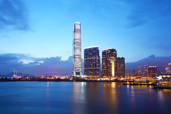 Centro da cidade de Kowloon em Hong Kong — Fotografia de Stock