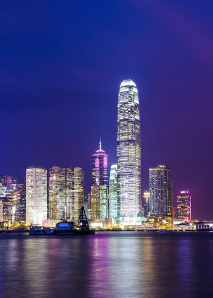 Hong kong ciudad por la noche —  Fotos de Stock