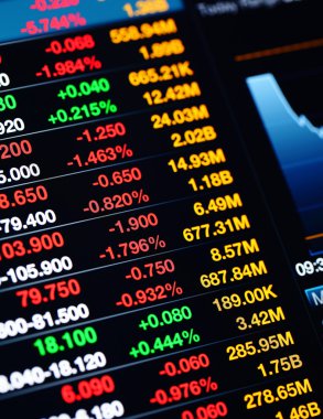 LED ekrandaki borsa verilerini yükle