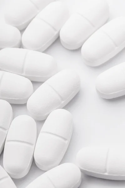 White medicine close up — Stock Photo, Image