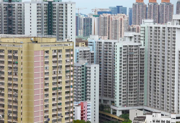 Distrito residencial en Hong Kong —  Fotos de Stock