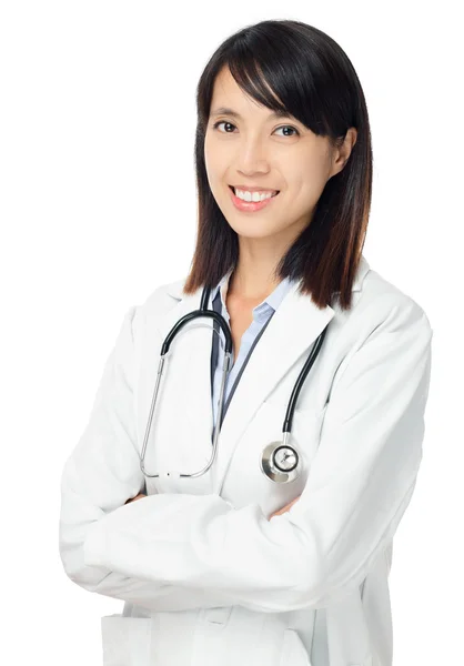 Asiatico giovane medico femminile — Foto Stock