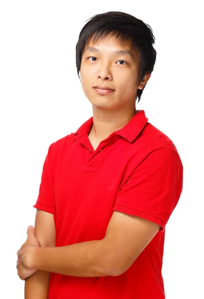 Asiatiska man porträtt — Stockfoto