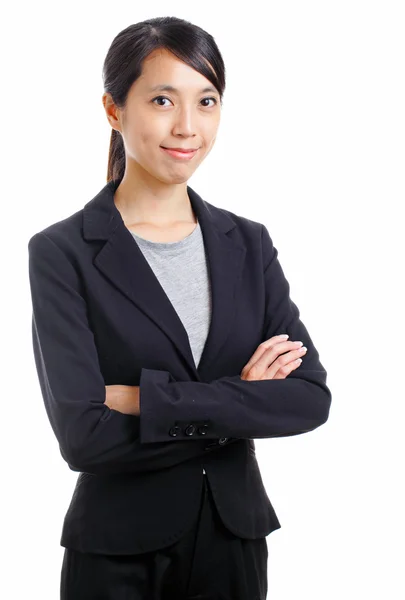 Retrato de asiático mulher de negócios — Fotografia de Stock