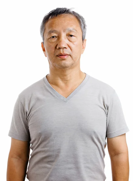 Asian mature man — Stock Photo, Image