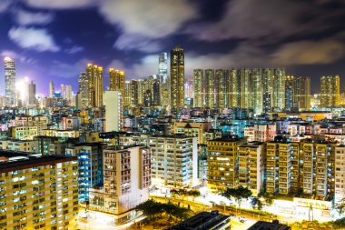Hong Kong 'daki konut binası.