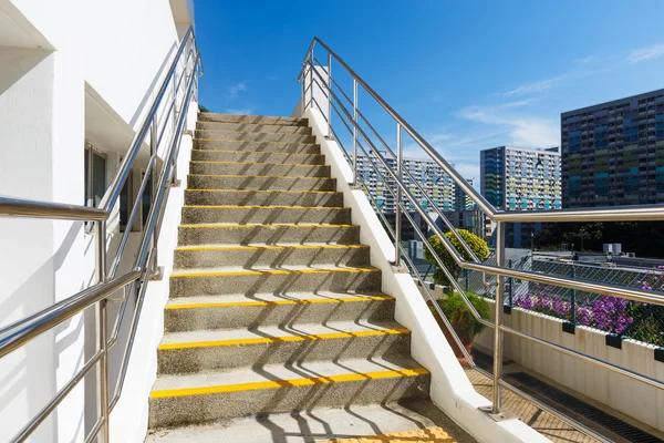 Cement lépcső — Stock Fotó