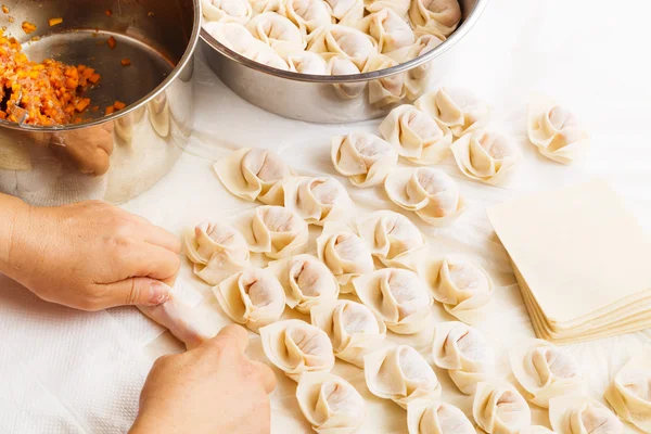 Hemlagad dumpling — Stockfoto