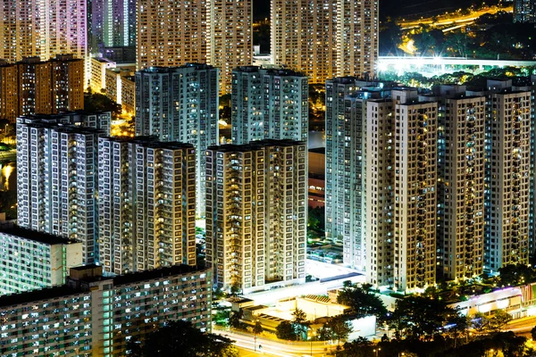 Viviendas públicas en Hong Kong — Foto de Stock