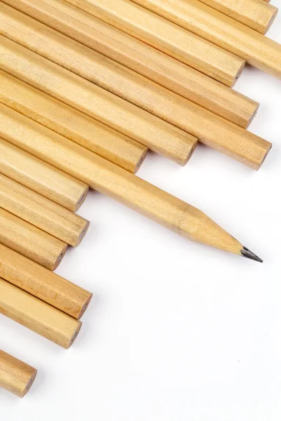 Lápis isolado em branco — Fotografia de Stock