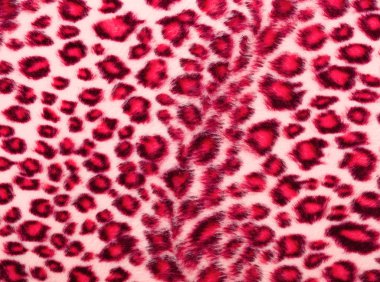 pembe baskılı leopar