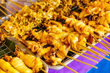 Tayland kızarmış sopa Caddesi üzerinde stil.