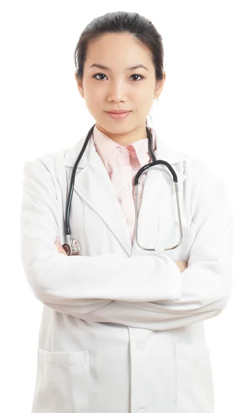 Asiatico medico femminile — Foto Stock