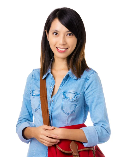 Asiatische Studentin — Stockfoto