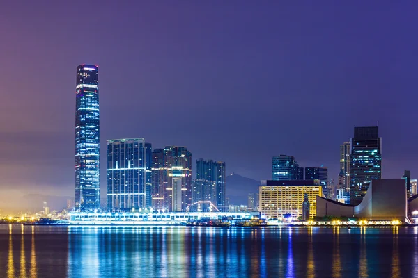 Distrito de Kowloon no centro de Hong Kong — Fotografia de Stock