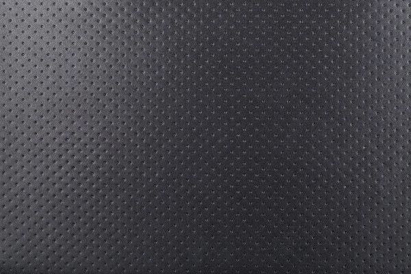 Textura de cuero en color negro — Foto de Stock