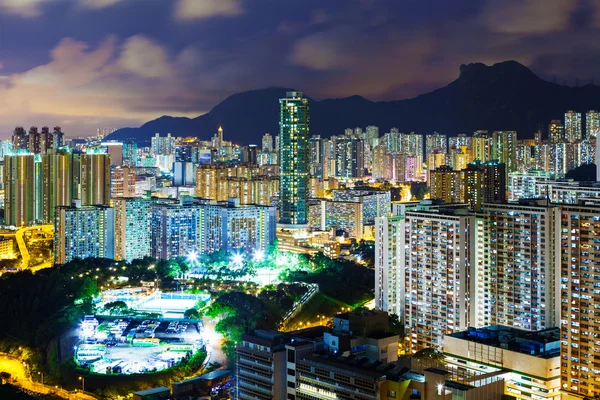 Immeuble résidentiel à hong kong — Photo