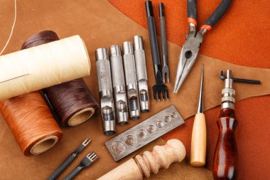 DIY deri el sanatları aracı