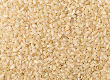 kahverengi pirinç pişmemiş