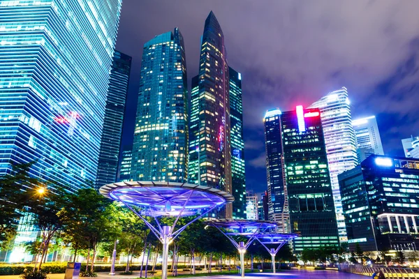 Singapur firemní budovy — Stock fotografie