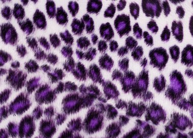 leopar baskılı mor
