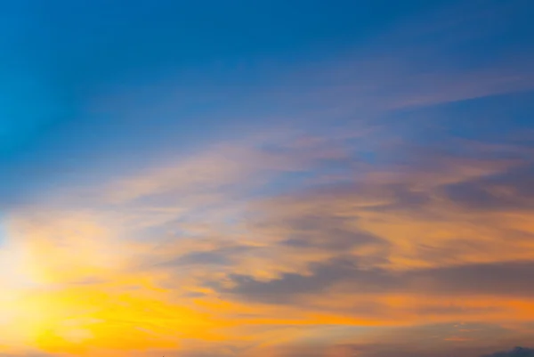 Paisagem de nuvens — Fotografia de Stock