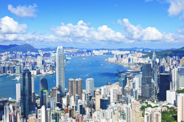 Hong kong manzarası