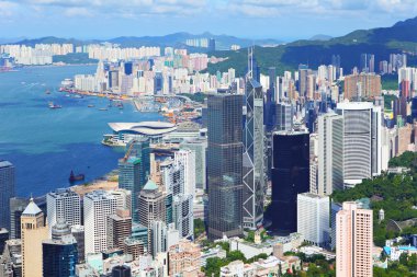 Hong kong manzarası