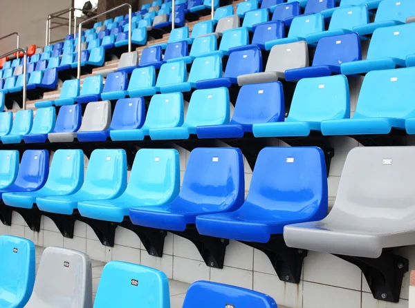 Assento do público no estádio — Fotografia de Stock