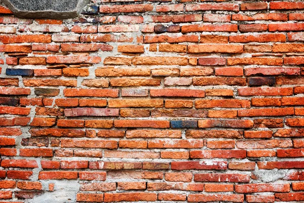 Fond ancien mur de briques — Photo