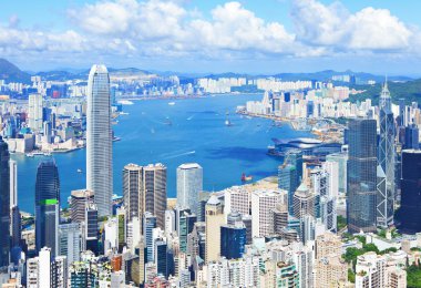 Hong kong manzarası