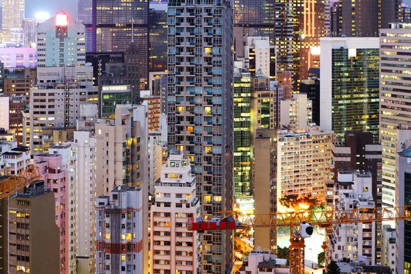 香港の都市の街並 — ストック写真