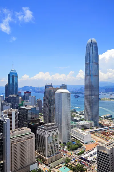 Financiële district in Hongkong — Stockfoto