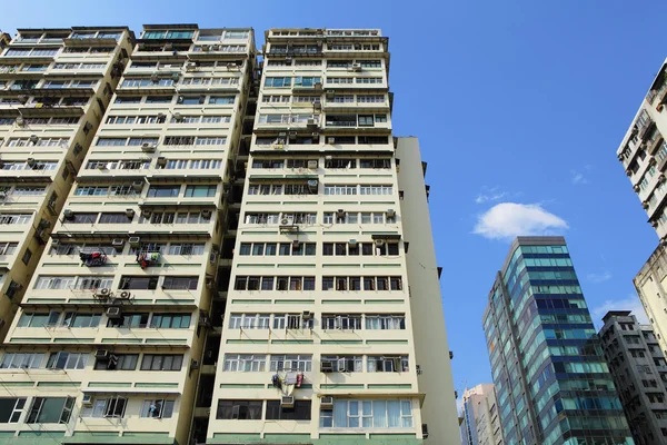 Old residential building in Hong Kong — Stock Photo, Image