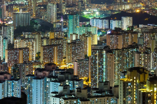 Αστικό τοπίο στο Χονγκ Κονγκ — Φωτογραφία Αρχείου