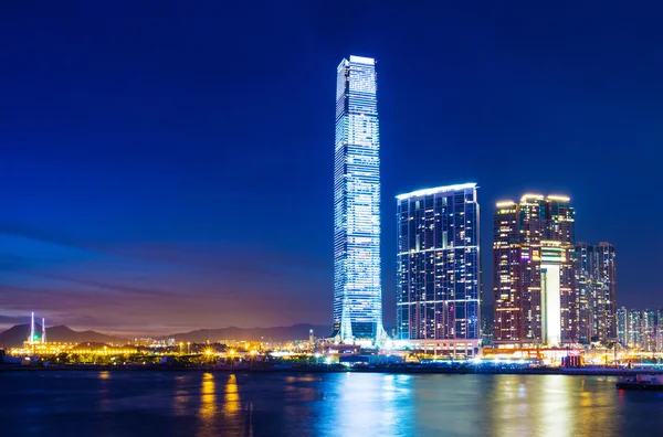 Skyline Kowloon em Hong Kong — Fotografia de Stock